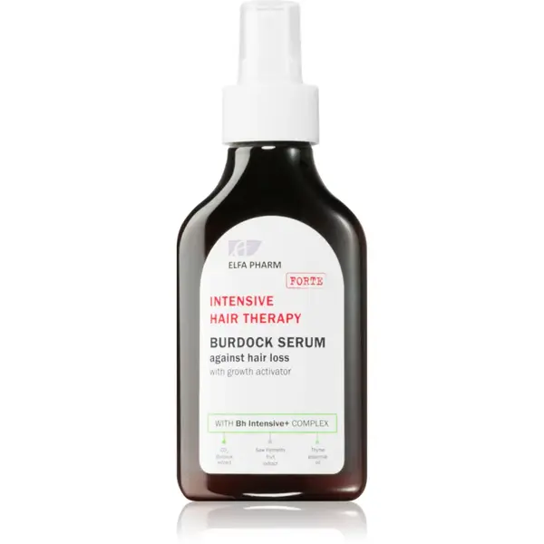 Elfa Pharm Intensive Cosmetic Intensive Hair Therapy Burdock Serum ser impotriva caderii parului cu activator de crestere 100 ml