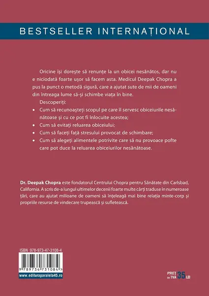 Eliberarea de dependente | David Simon, Deepak Chopra