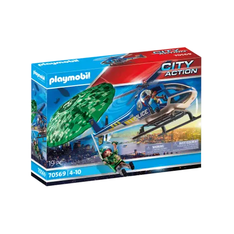 ELICOPTER DE POLITIE SI PARASUTIST