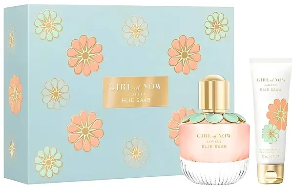 Elie Saab Kit Girl of Now Lovely - Apă de Parfum și loțiune de corp, 50 + 75 ml