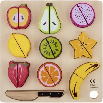 eliNeli Cutting Fruits fructe feliate din lemn