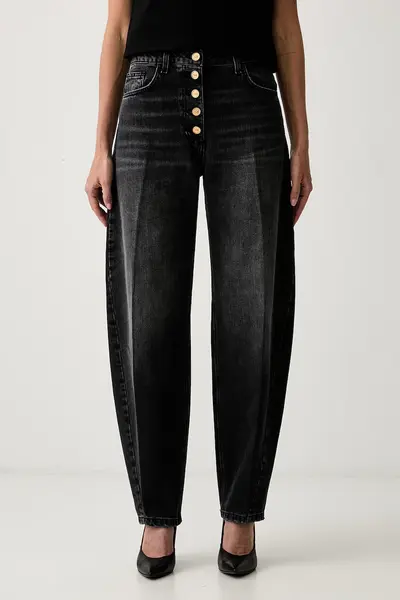Elisabetta Franchi blugi relaxed fit pentru femei