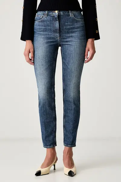 Elisabetta Franchi blugi slim fit pentru femei