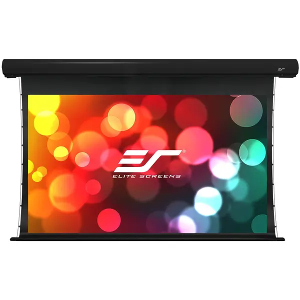 ELITESCREENS Ecran proiectie electric perete/tavan, 299 x 168 cm, Tensionat, EliteScreens Saker SKT135UHW-E6, 16:9, Trigger