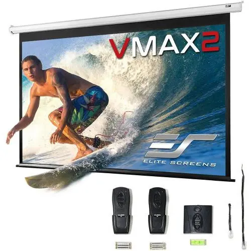 ELITESCREENS Ecran proiectie electric, perete/tavan, 305 x 229 cm, EliteScreens VMAX150XWV2, Format 4:3, Trigger 12V