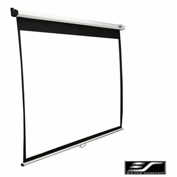 ELITESCREENS Ecran proiectie ELITESCREENS M85XWS1, manual, diagonala 85 inch, aspect 1:1, montare perete/tavan