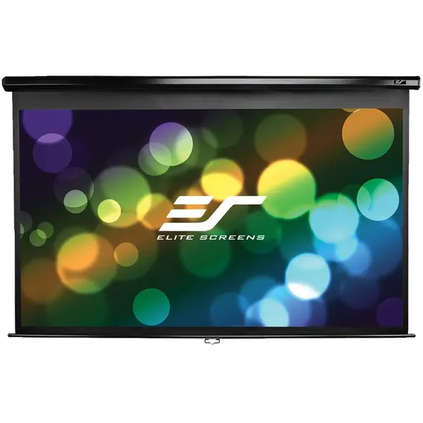 ELITESCREENS Ecran proiectie manual, perete/tavan, 298,9 x 168,1 cm, EliteScreens M135UWH2, format 16:9