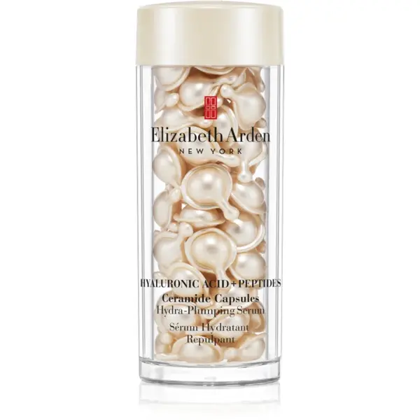 Elizabeth Arden Hyaluronic Acid + Peptides Ceramide capsule cu serum facial s ceramidy a peptidy 60 caps.