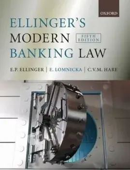 Ellinger's Modern Banking Law, Paperback/EP Ellinger