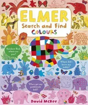 Elmer Search and Find Colours, Board book/David McKee