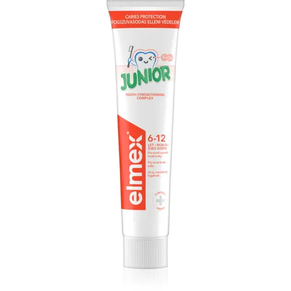 Elmex Junior 6-12 Years Pasta de dinti pentru copii. 75 ml