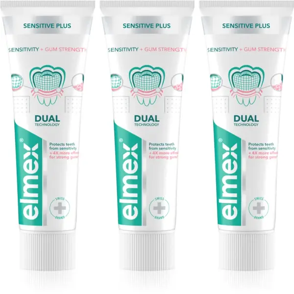 Elmex Sensitive Professional Repair & Prevent pastă de dinți pentru dinti sensibili 3x75 ml