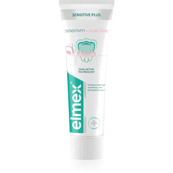 Elmex Sensitive Sensitivity + Gum Strength pastă de dinți pentru dinti sensibili 75 ml