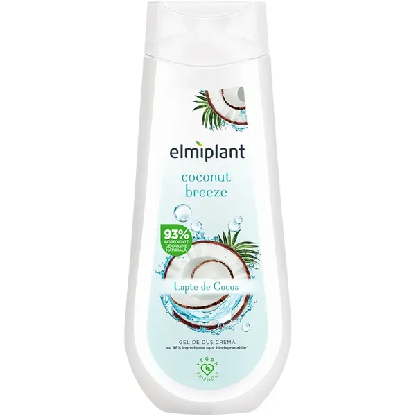 Elmiplant Gel de dus, 400 ml, Coconut Breeze