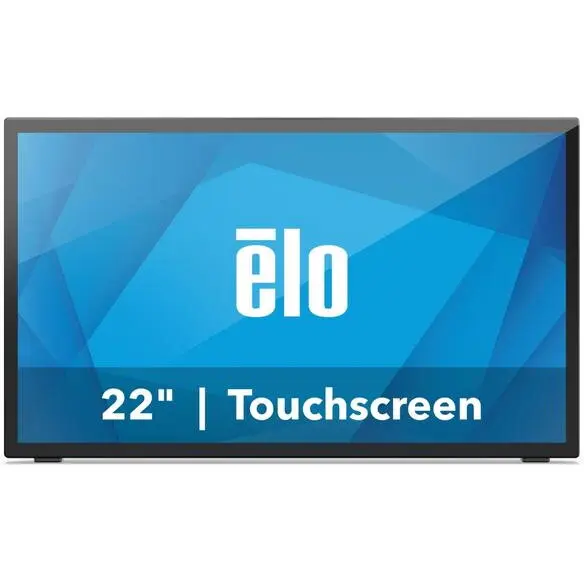 Elo Touch Solutions Monitor LED Elo 21.5 2270L, Full HD (1920 x 1080), VGA, HDMI, DisplayPort, Touchscreen, Boxe, Negru