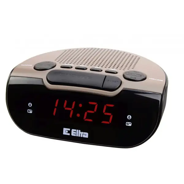 Eltra Radio cu ceas cu alarma ZEBU 06PLL Negru/Kaki