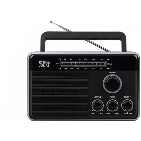 Eltra Radio Eltra Julia 3, Negru