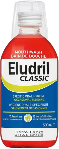 Eludril Classic Apă de gură, 500 ml
