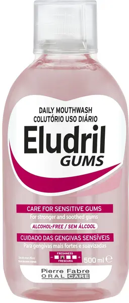 Eludril Gums Apă de gură zilnică, 500 ml