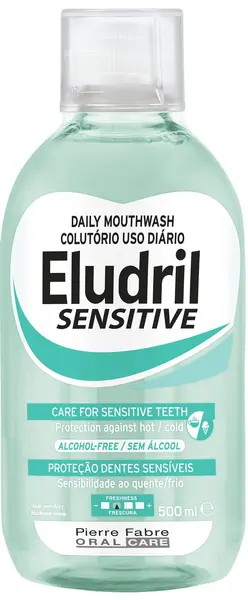 Eludril Sensitive Apă de gură zilnică, 500 ml