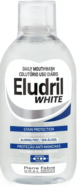 Eludril White Apă de gură zilnică, 500 ml