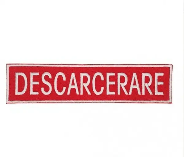 Emblema Brodata Descarcerare 10x3cm - Default Title