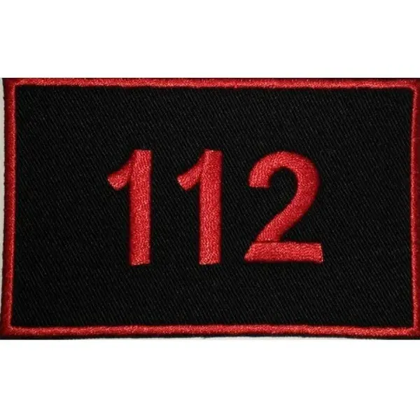 Emblema Brodata SMURD - 112 - brat - Default Title