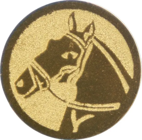 Emblema medalie cupa simbol Cal, 25mm, aurie