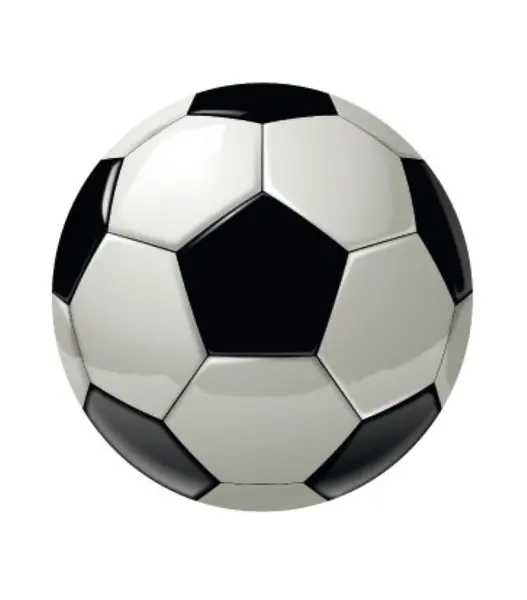 Emblema pentru medalie cupa simbol Minge de Fotbal 25mm - Colorata
