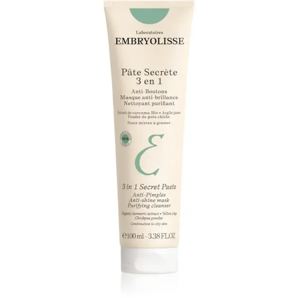 Embryolisse Pate Secrete 3 En 1 masca de fata pentru curatare 3 in 1 100 ml