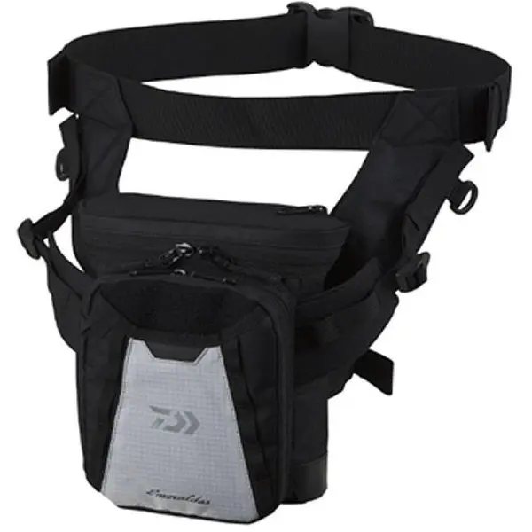 Emeraldas T Thigh Bag Black 10x19x23cm