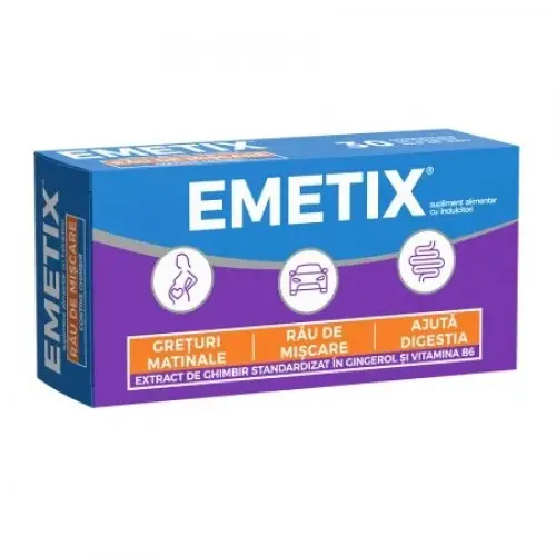 Emetix, 30 comprimate Zephyr Labs