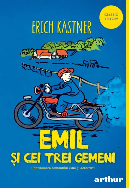 Emil şi cei trei gemeni | ediție paperback - Erich Kästner