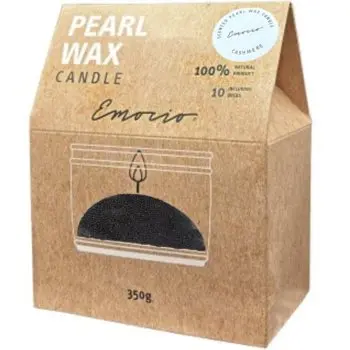 Emocio Pearl wax Cashmere Black lumânare parfumată