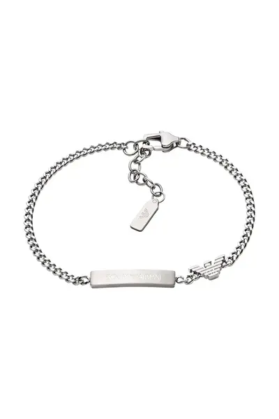 Emporio Armani brățară pentru bărbați din oțel nobil Eagle Logo