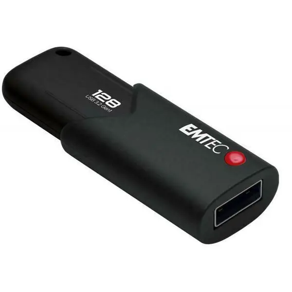 EMTEC USB FlashDrive 128 GB EMTEC B120 Click Secure USB 3.2 (100MB/s)