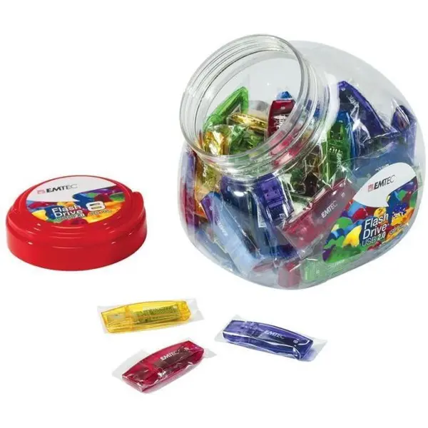 EMTEC USB FlashDrive 32GB Emtec C410 Candy Jar (80 bucati)