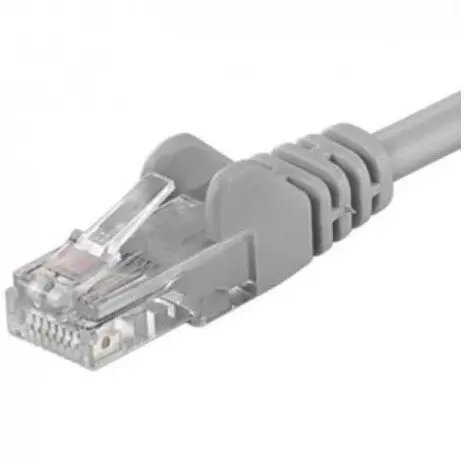 EMTEX Patchcord UTP RJ45-RJ45 Cat.6A, LSZH, 24AWG, 5m, gri - EMTEX UTP-6A-5-G-EMT (timbru verde 0.08 lei)