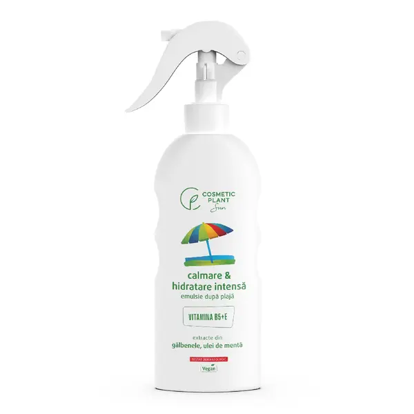 Emulsie calmanta si hidratanta dupa plaja, 200 ml, Cosmetic Plant