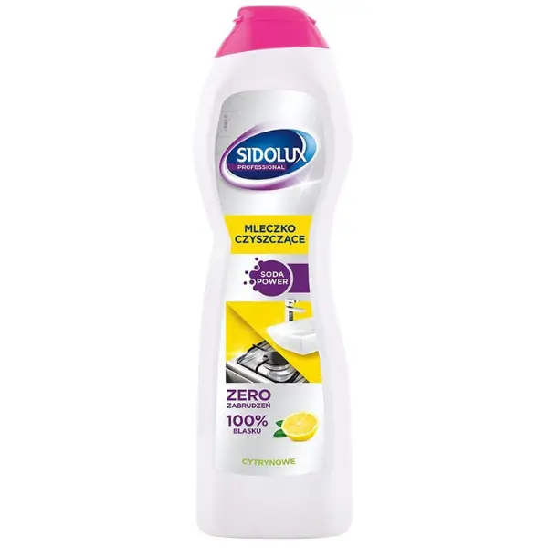 Emulsie de curatare Lemon Sidolux Professional, Lakma | 500 ml