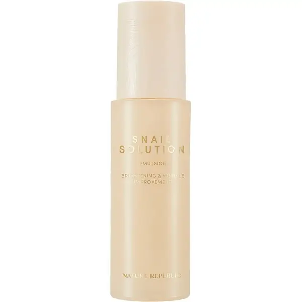 Emulsie pentru fata cu secretie de melc Snail Solution, 120ml, Nature Republic