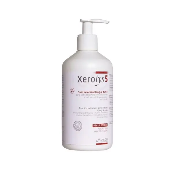 Emulsie pentru piele uscata Xerolys 5, 200ml, Lab Lysaskin