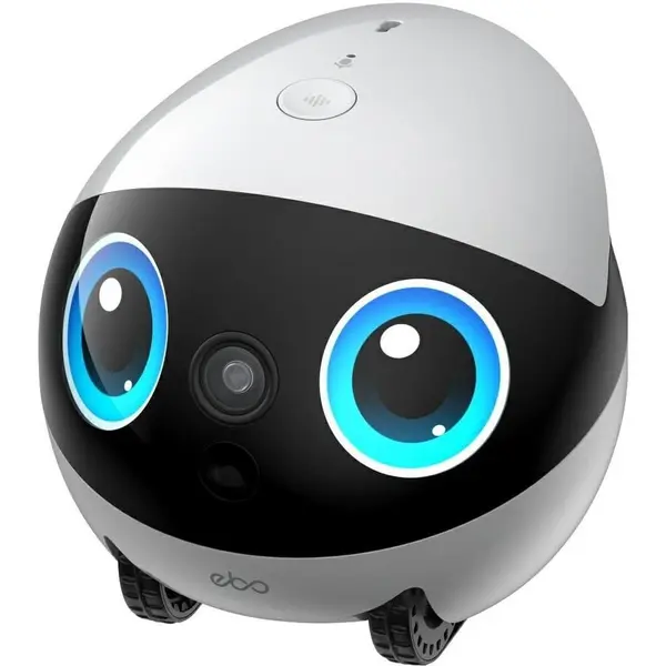 ENAB Robot de companie Enabot EBO AIR 2 Plus pentru acasa cu functie de monitorizare si apeluri video, Alb
