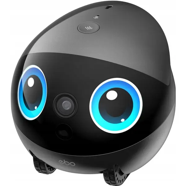 ENAB Robot de companie pentru acasa Enabot - EBO AIR 2 Plus, cu functie de monitorizare si apeluri video, Gri