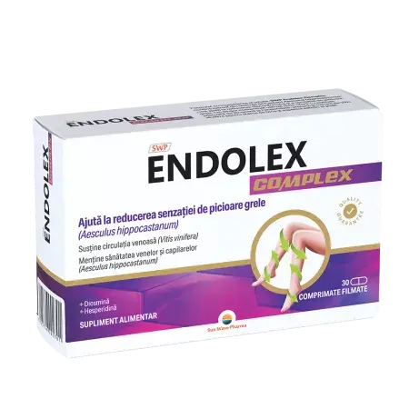 Endolex Complex, Sun Wave Pharma | 30 comprimate
