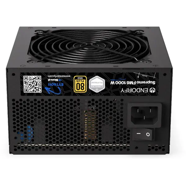 Endorfy Sursa alimentare Endorfy Supremo FM6, 80+ Gold, 1000 W, 20+4 Pin ATX, Negru