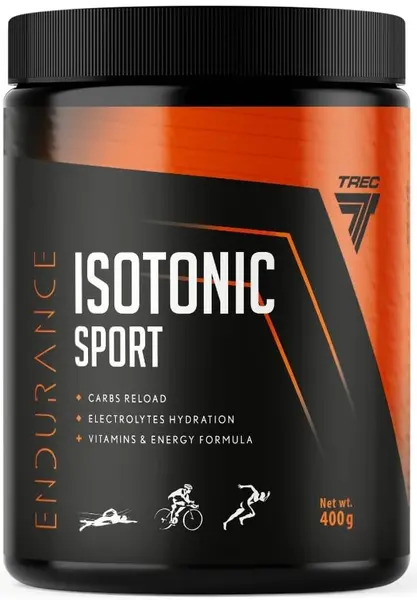 Endurance Isotonic Sport, lămâie, 400 g, Trec Nutrition