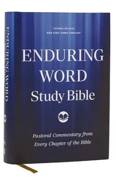 Enduring Word Study Bible: Pastoral Commentary from Every Chapter of the Bible (Nkjv, Hardcover, Red Letter, Comfort Print) - David Guzik