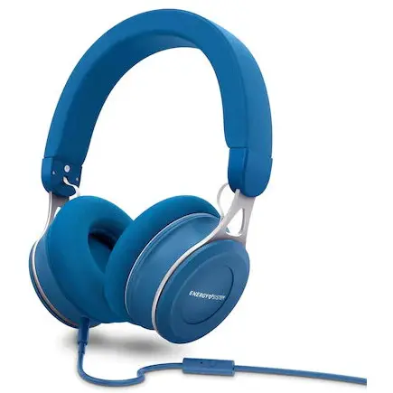 ENERGY SISTEM Casca audio Energy Urban 3, on-ear, microfon, cablu detasabil, albastru