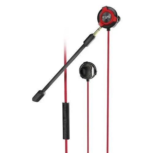 ENERGY SISTEM Casti Gaming Energy Sistem ESG 1 Dual Driver, Jack 3.5mm, In-Ear, Negru/Rosu